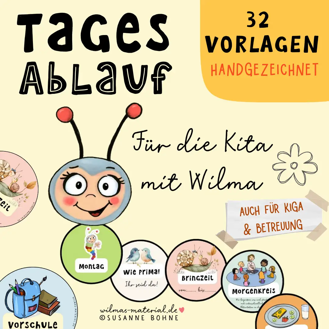 Tagesablauf-Kita-Tagesablauf-Kindergarten-Vorlage-Piktogramme-von-Wilma-Wochenwurm